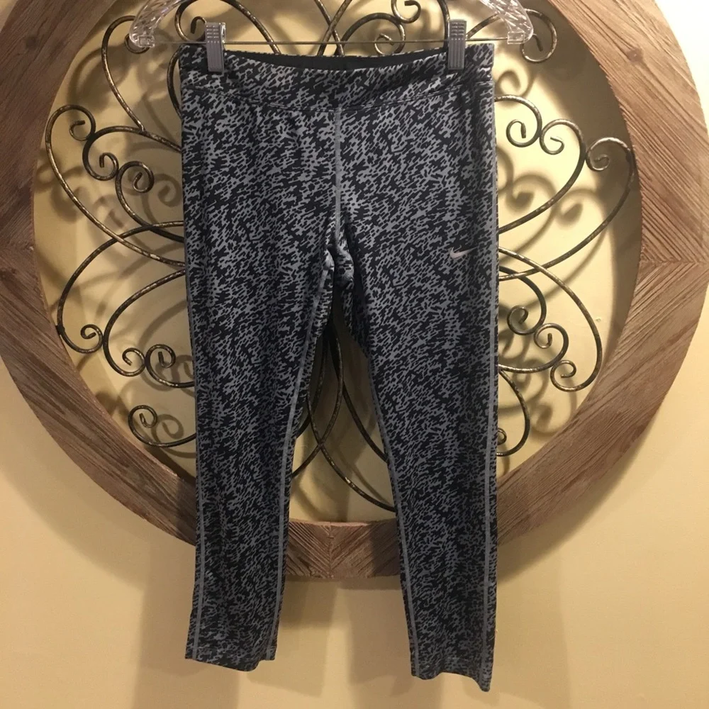 Nike Dri Fit Cheetah‎ Print Workout Pants